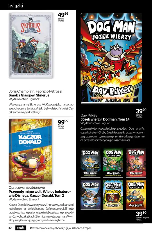 Empik - gazetka promocyjna Tom kultury: książki od środy 11.03 do wtorku 24.03 - strona 32