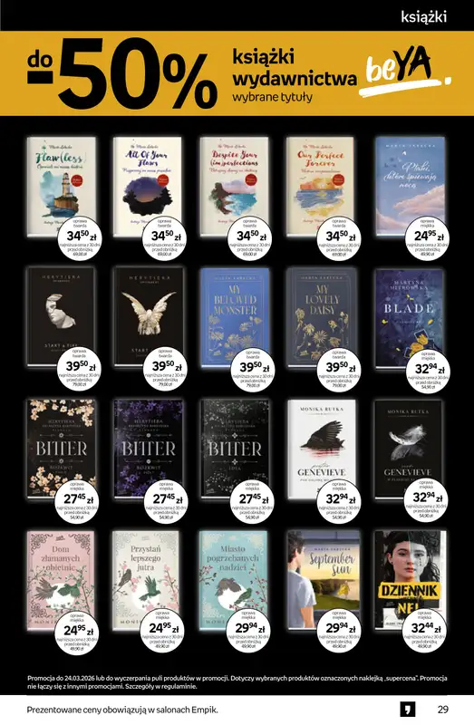 Empik - gazetka promocyjna Tom kultury: książki od środy 11.03 do wtorku 24.03 - strona 29