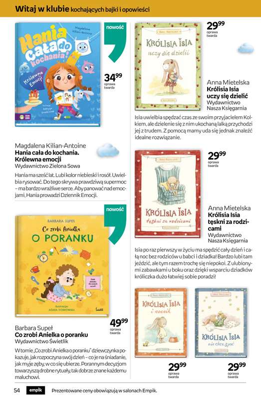 Empik - gazetka promocyjna Tom kultury: książki od środy 11.03 do wtorku 24.03 - strona 54