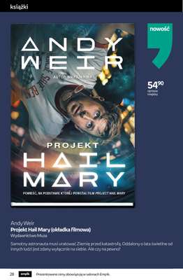 Projekt Hail Mary (okładka filmowa)