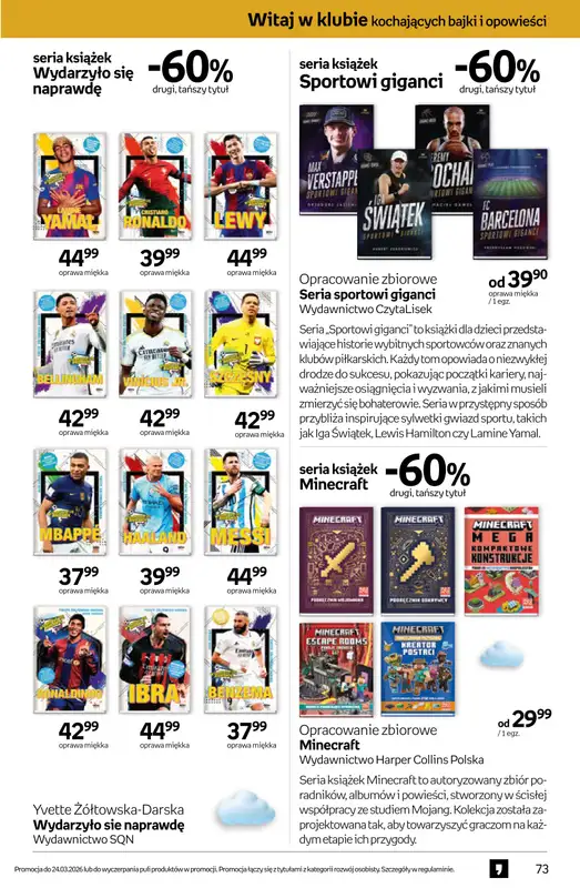 Empik - gazetka promocyjna Tom kultury: książki od środy 11.03 do wtorku 24.03 - strona 73