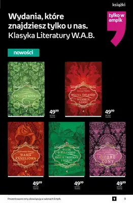 Empik - gazetka promocyjna Tom kultury: książki od środy 11.03 do wtorku 24.03 - strona 9