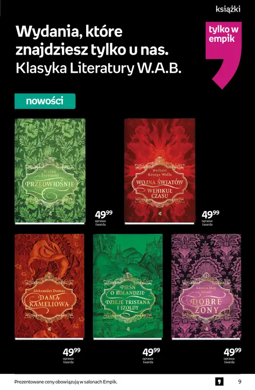 Empik - gazetka promocyjna Tom kultury: książki od środy 11.03 do wtorku 24.03 - strona 9