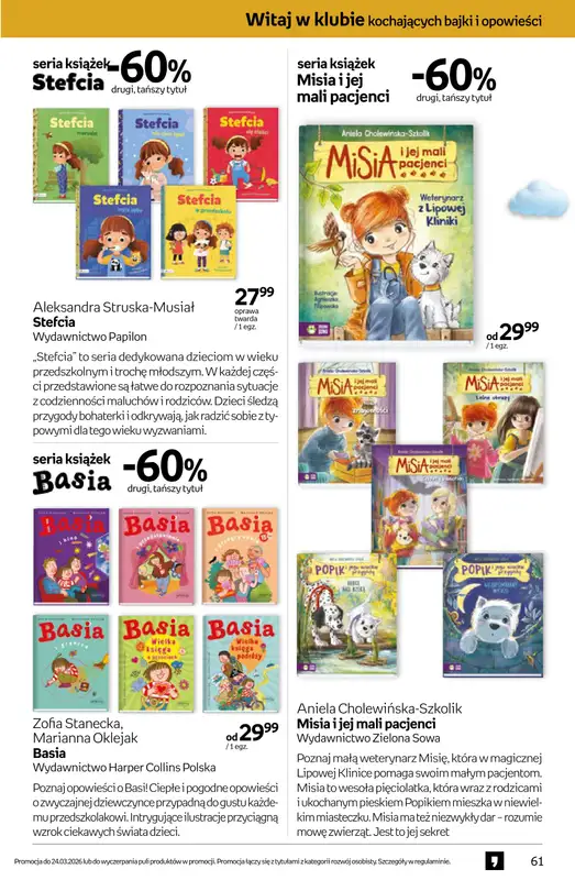 Empik - gazetka promocyjna Tom kultury: książki od środy 11.03 do wtorku 24.03 - strona 61