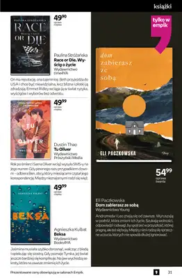 Empik - gazetka promocyjna Tom kultury: książki od środy 11.03 do wtorku 24.03 - strona 31