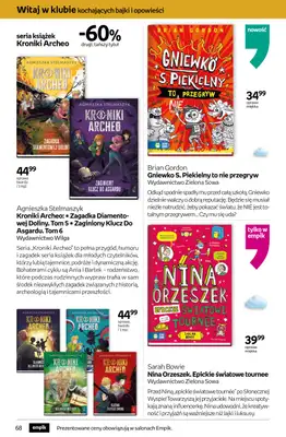 Empik - gazetka promocyjna Tom kultury: książki od środy 11.03 do wtorku 24.03 - strona 68