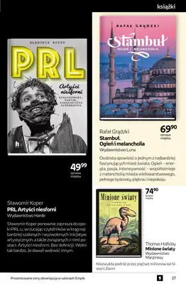 Empik - gazetka promocyjna Tom kultury: książki od środy 11.03 do wtorku 24.03 - strona 37