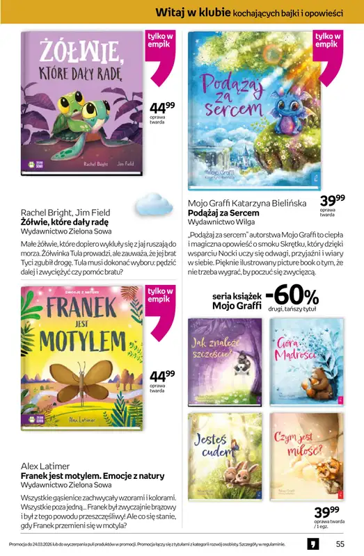 Empik - gazetka promocyjna Tom kultury: książki od środy 11.03 do wtorku 24.03 - strona 55