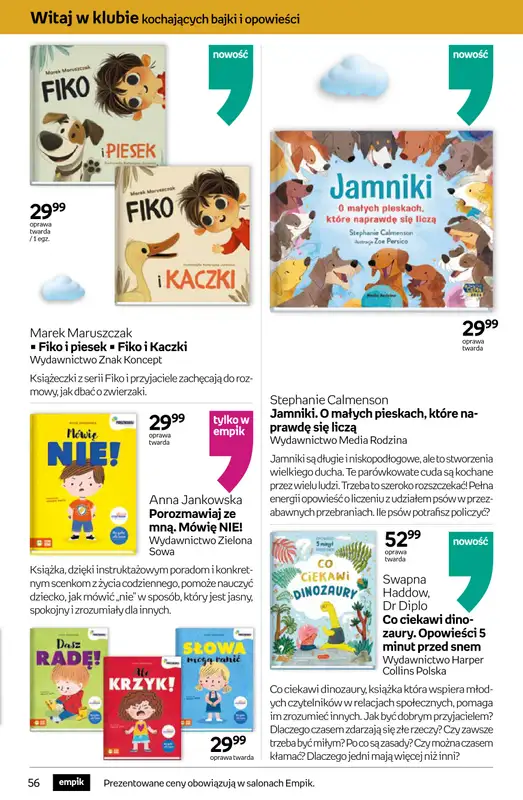 Empik - gazetka promocyjna Tom kultury: książki od środy 11.03 do wtorku 24.03 - strona 56