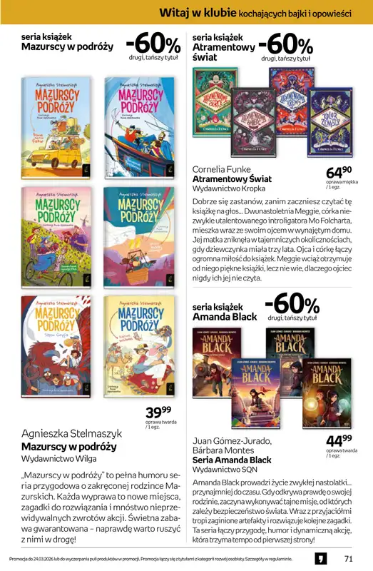Empik - gazetka promocyjna Tom kultury: książki od środy 11.03 do wtorku 24.03 - strona 71