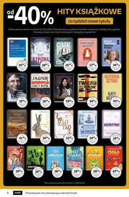 Empik - gazetka promocyjna Tom kultury: książki od środy 11.03 do wtorku 24.03 - strona 4