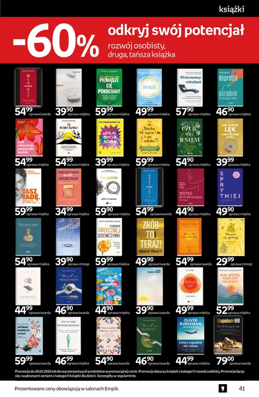 Empik - gazetka promocyjna Tom kultury: książki od środy 11.03 do wtorku 24.03 - strona 41
