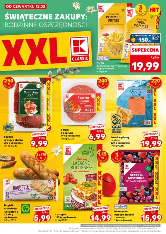 Kaufland - gazetka promocyjna Oferta Kaufland - SUPER SOBOTA od soboty 14.03 do soboty 14.03 - strona 6