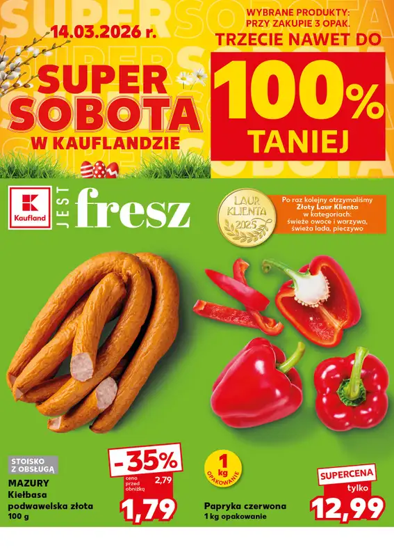 Kaufland - gazetka promocyjna Oferta Kaufland - SUPER SOBOTA   - strona 2