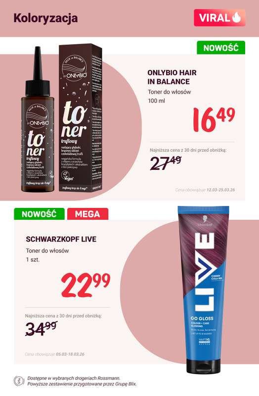 Rossmann - gazetka promocyjna HITY INTERNETU - viralowe produkty na promocjach! od soboty 14.03  - strona 5