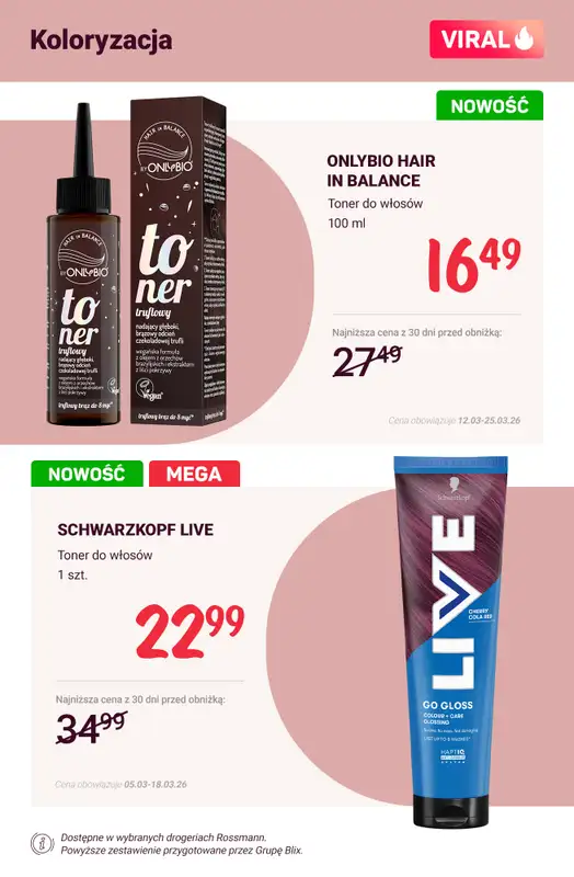 Rossmann - gazetka promocyjna HITY INTERNETU - viralowe produkty na promocjach! od soboty 14.03  - strona 5