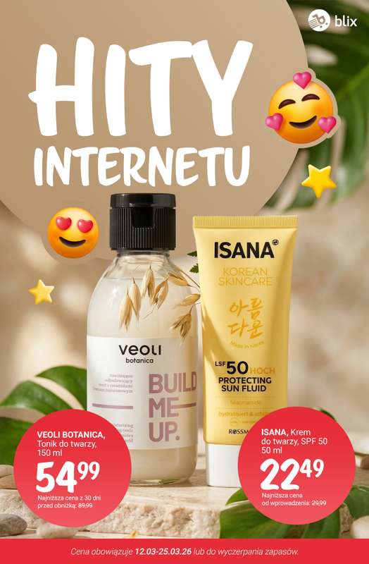 Rossmann - gazetka promocyjna HITY INTERNETU - viralowe produkty na promocjach! od soboty 14.03 