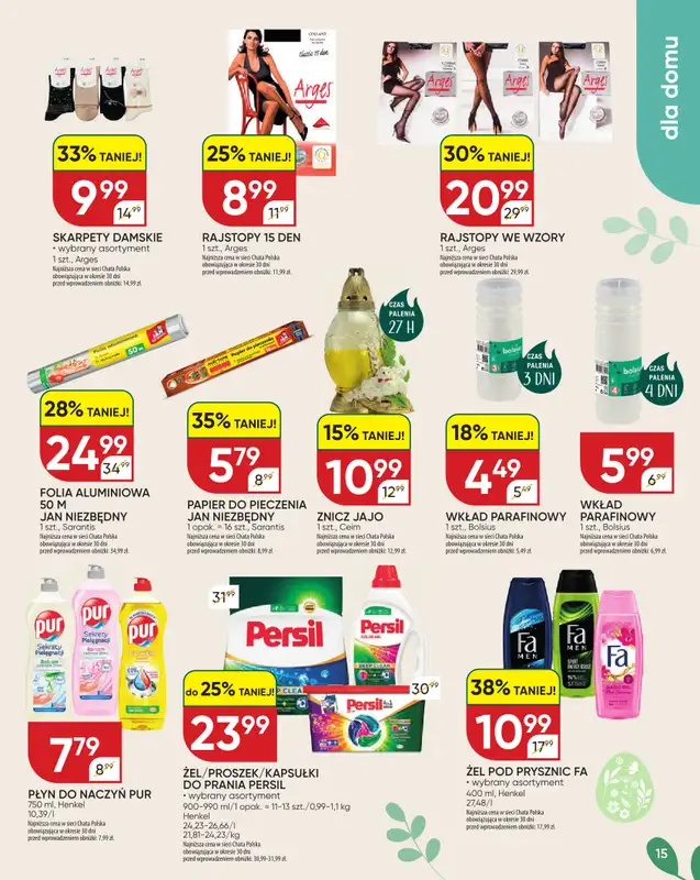 Chata Polska - gazetka promocyjna Katalog Wielkanoc  do soboty 04.04 - strona 15