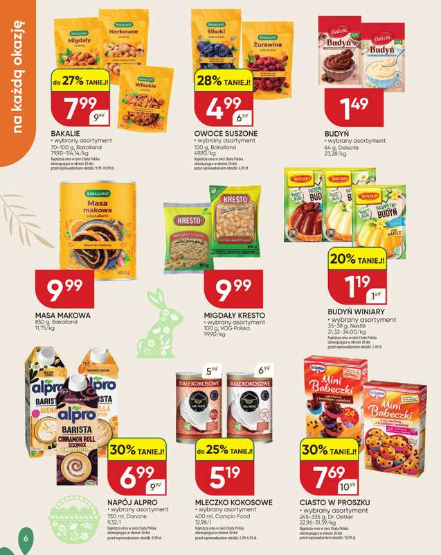 Chata Polska - gazetka promocyjna Katalog Wielkanoc  do soboty 04.04 - strona 6