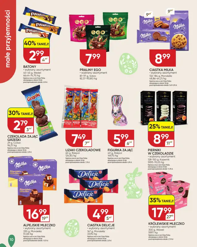 Chata Polska - gazetka promocyjna Katalog Wielkanoc  do soboty 04.04 - strona 10