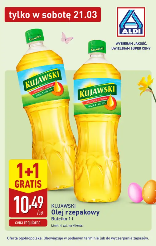 Aldi - gazetka promocyjna Najlepsze oferty na sobotę w Aldi! od soboty 21.03 do soboty 21.03 - strona 5