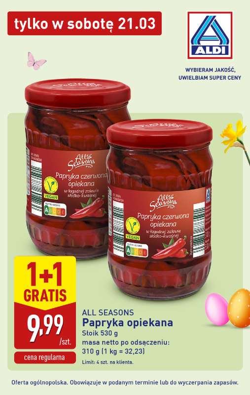 Aldi - gazetka promocyjna Najlepsze oferty na sobotę w Aldi! od soboty 21.03 do soboty 21.03 - strona 6