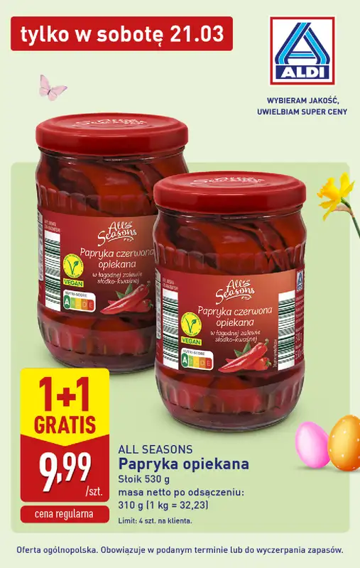 Aldi - gazetka promocyjna Najlepsze oferty na sobotę w Aldi! od soboty 21.03 do soboty 21.03 - strona 6