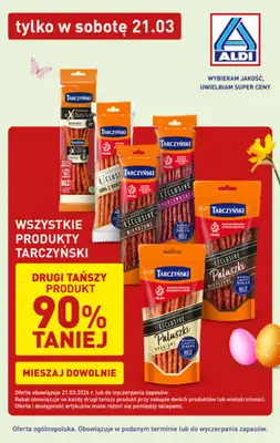 Aldi - gazetka promocyjna Najlepsze oferty na sobotę w Aldi! od soboty 21.03 do soboty 21.03 - strona 4