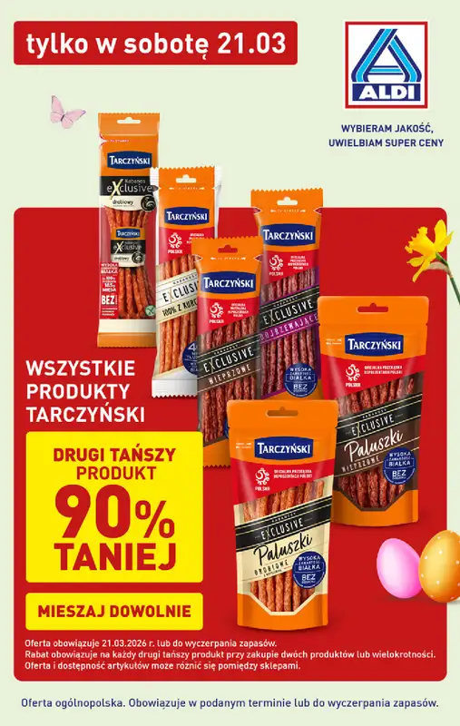 Aldi - gazetka promocyjna Najlepsze oferty na sobotę w Aldi! od soboty 21.03 do soboty 21.03 - strona 4