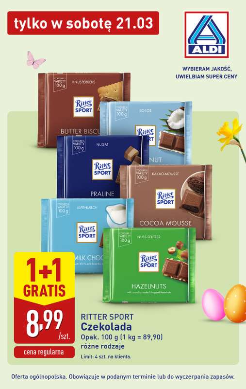Aldi - gazetka promocyjna Najlepsze oferty na sobotę w Aldi! od soboty 21.03 do soboty 21.03 - strona 7