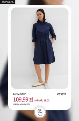 bonprix - gazetka promocyjna Poczuj wiosnę - sukienki od 32,99 zł od piątku 13.03 do środy 18.03 - strona 3
