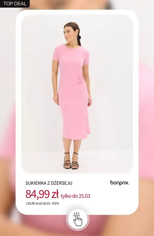 bonprix - gazetka promocyjna Poczuj wiosnę - sukienki od 32,99 zł   - strona 2