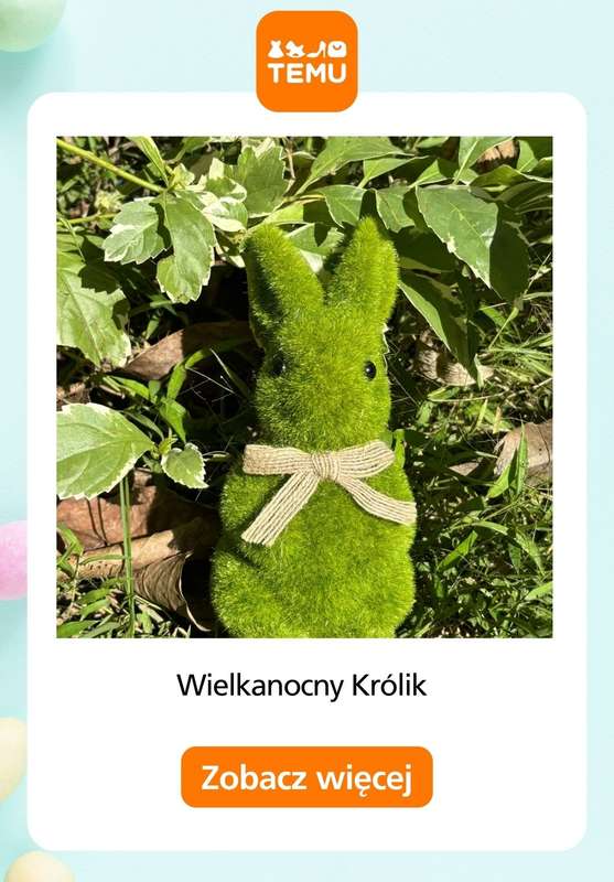 Temu - gazetka promocyjna Ozdoby wielkanocne od piątku 13.03  - strona 7