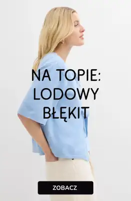 bonprix - gazetka promocyjna NA TOPIE: Lodowy błękit od soboty 14.03 do niedzieli 22.03