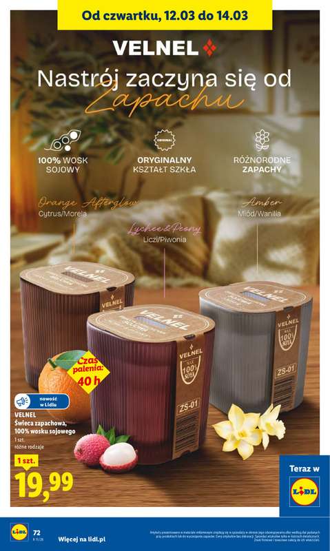 Lidl - gazetka promocyjna Oferta od czwartku od czwartku 12.03 do soboty 14.03 - strona 74