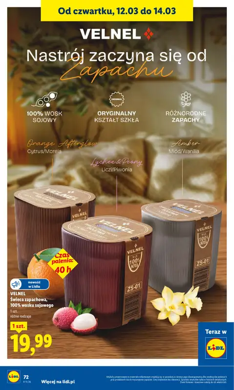 Lidl - gazetka promocyjna Oferta od czwartku od czwartku 12.03 do soboty 14.03 - strona 74