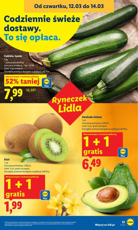 Lidl - gazetka promocyjna Oferta od czwartku od czwartku 12.03 do soboty 14.03 - strona 35