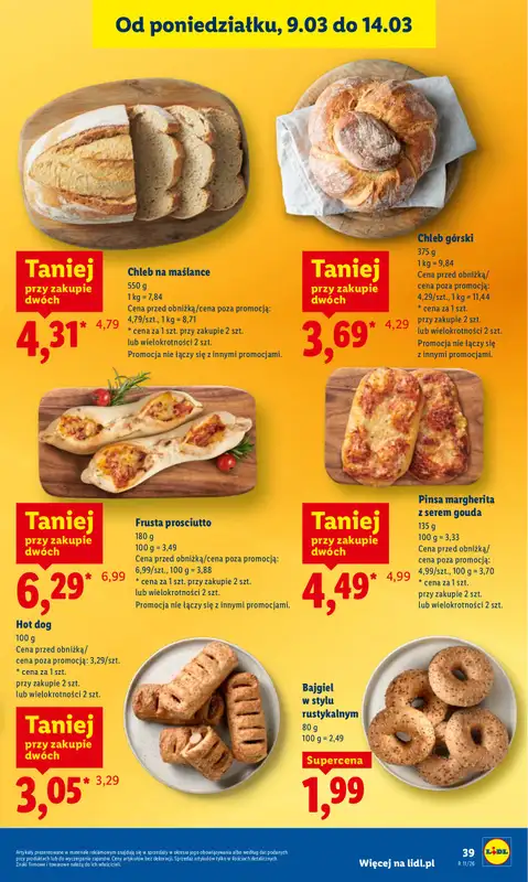Lidl - gazetka promocyjna Oferta od czwartku od czwartku 12.03 do soboty 14.03 - strona 41