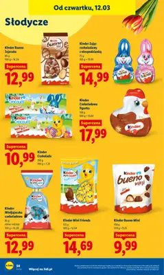 Lidl - gazetka promocyjna Oferta od czwartku od czwartku 12.03 do soboty 14.03 - strona 56