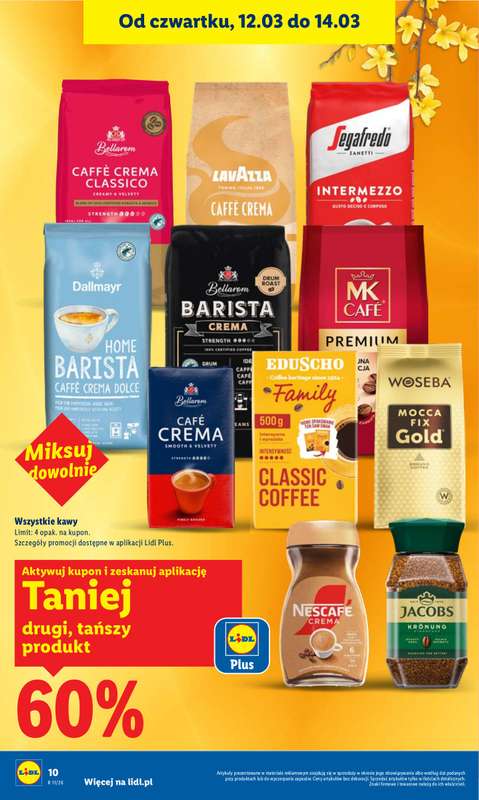 Lidl - gazetka promocyjna Oferta od czwartku od czwartku 12.03 do soboty 14.03 - strona 10
