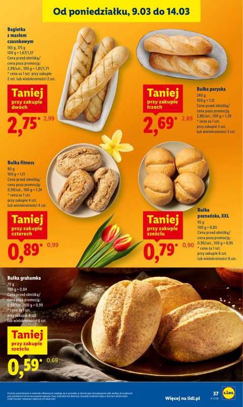 Lidl - gazetka promocyjna Oferta od czwartku od czwartku 12.03 do soboty 14.03 - strona 39