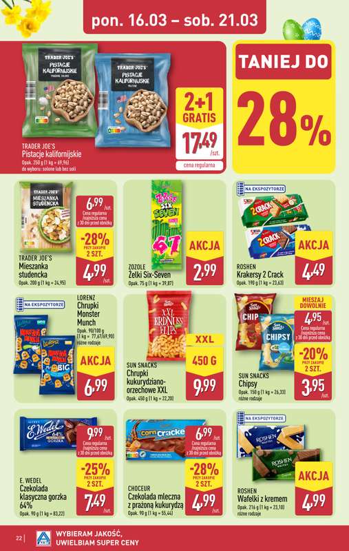 Aldi - gazetka promocyjna Pełny katalog! od poniedziałku 16.03 do soboty 21.03 - strona 22