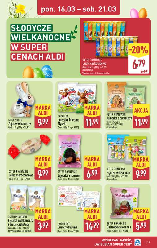 Aldi - gazetka promocyjna Pełny katalog! od poniedziałku 16.03 do soboty 21.03 - strona 17