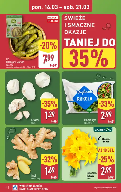 Aldi - gazetka promocyjna Pełny katalog! od poniedziałku 16.03 do soboty 21.03 - strona 4