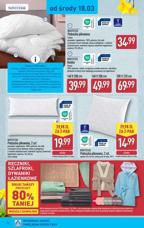 Aldi - gazetka promocyjna Pełny katalog! od poniedziałku 16.03 do soboty 21.03 - strona 36