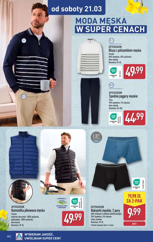 Aldi - gazetka promocyjna Pełny katalog! od poniedziałku 16.03 do soboty 21.03 - strona 48
