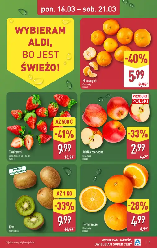 Aldi - gazetka promocyjna Pełny katalog! od poniedziałku 16.03 do soboty 21.03 - strona 3