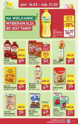 Aldi - gazetka promocyjna Pełny katalog! od poniedziałku 16.03 do soboty 21.03 - strona 15