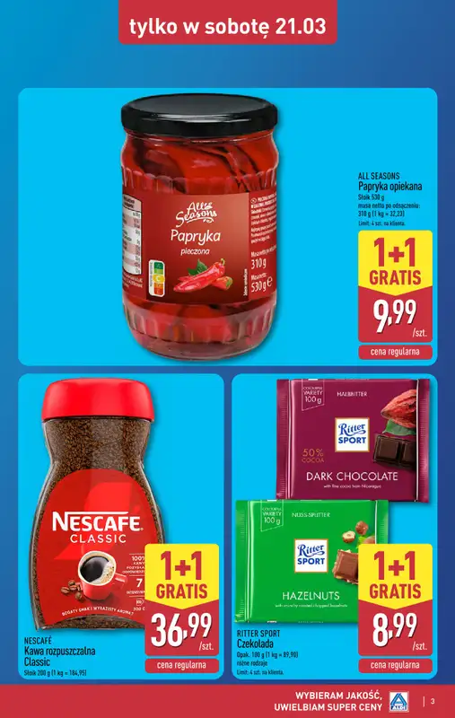Aldi - gazetka promocyjna Weekend super cen w Aldi!   - strona 3