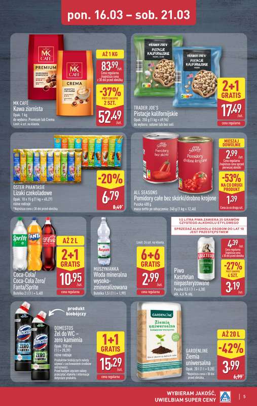 Aldi - gazetka promocyjna Weekend super cen w Aldi! od czwartku 19.03 do soboty 21.03 - strona 5